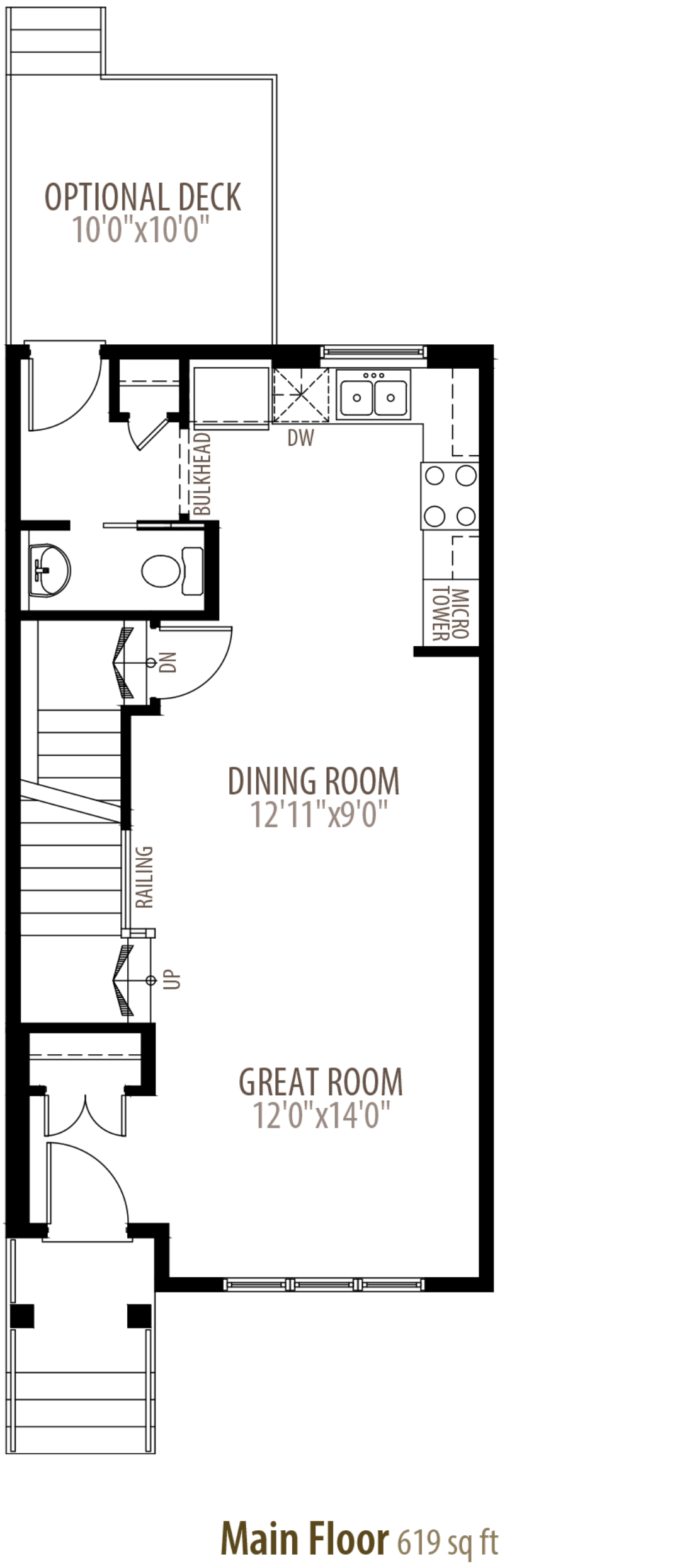 Cadence II (18 Wide) Floorplan