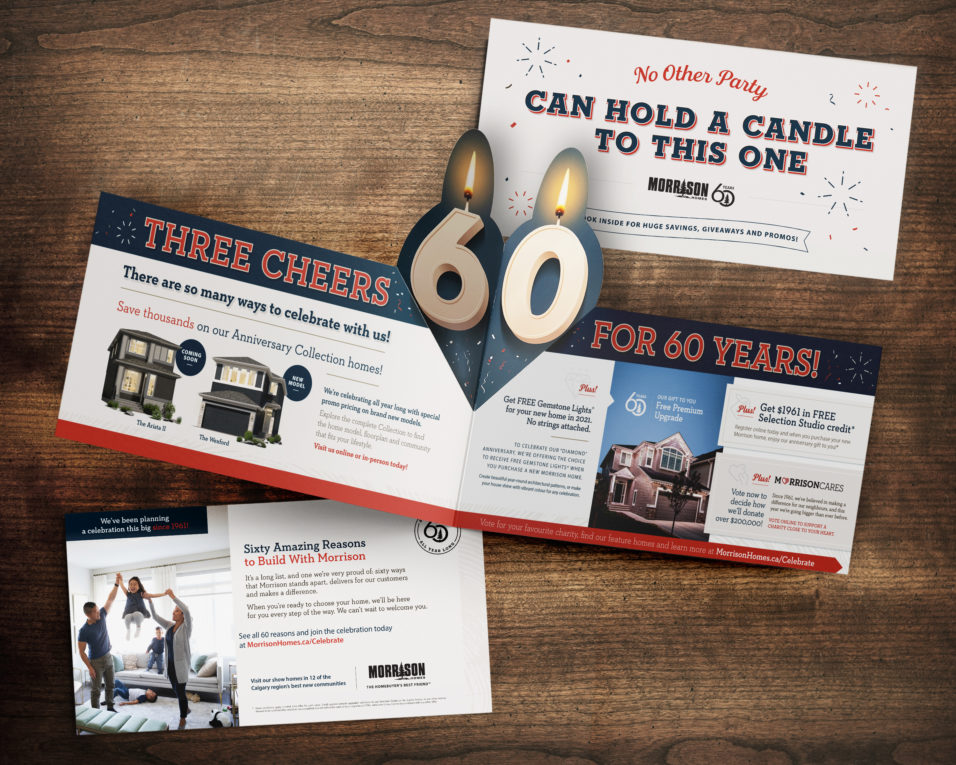 AD7 60th Anniversary Candle Mailer