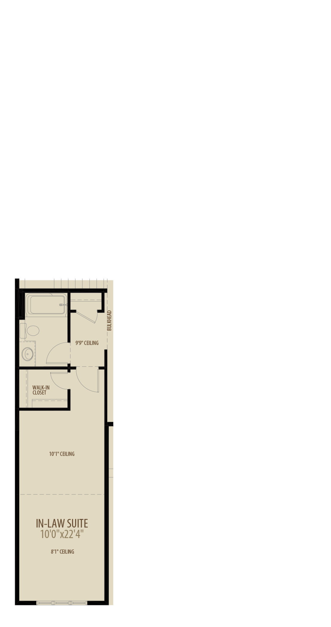 Deluxe In Law Suite Adds 208 sq ft