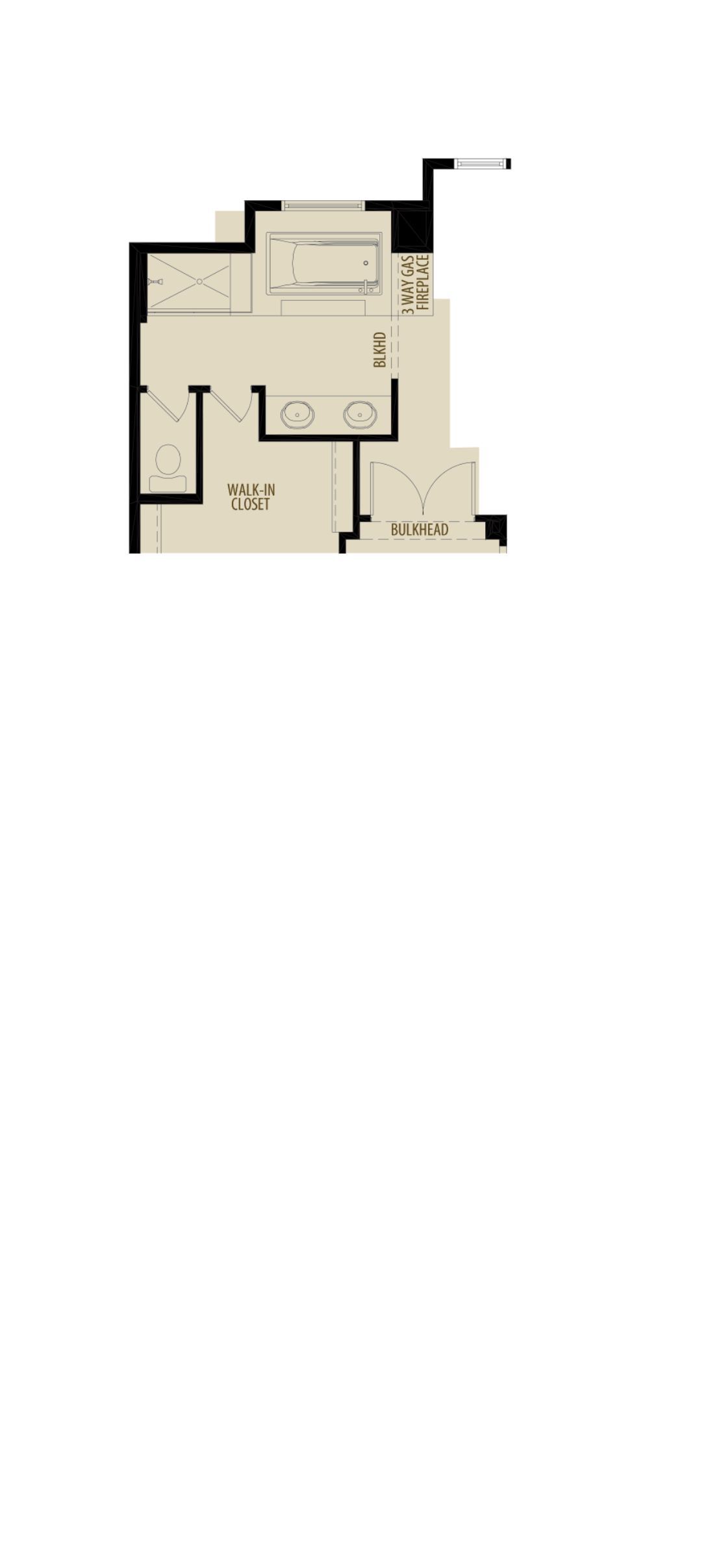 Revised Ensuite Layout Adds 8Sq Ft