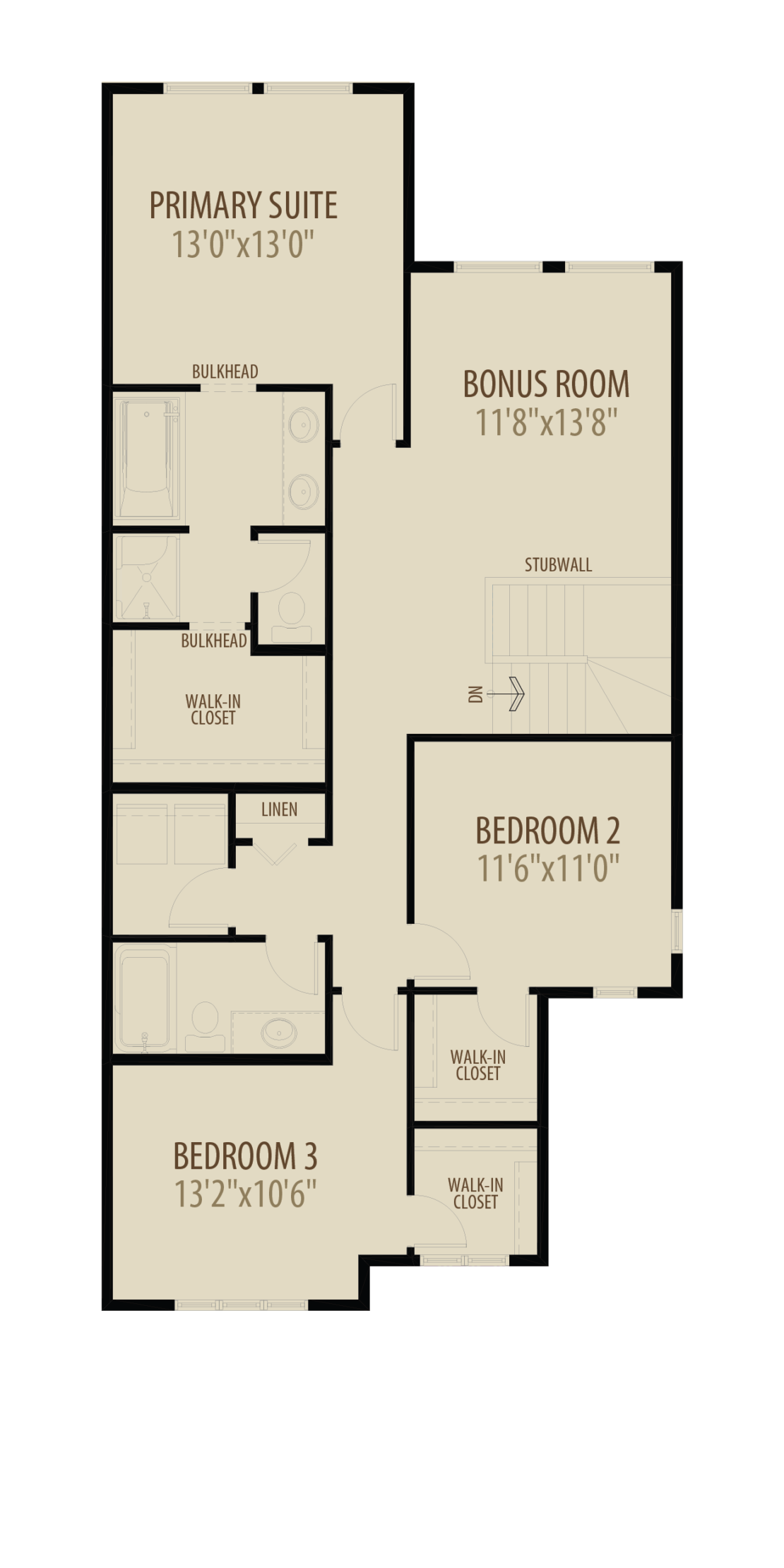 Expanded Bedroom adds 52 sq ft